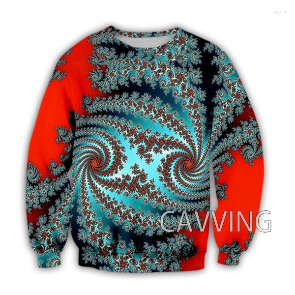 Sudaderas con capucha para hombre CAVVING 3D impreso abstracto gráfico geométrico cuello redondo sudaderas estilos Harajuku Tops manga larga para hombres/mujeres