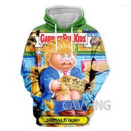 Sweats à capuche pour hommes CAVVING 3D imprimé seau à ordures enfants sweats à capuche Harajuku hauts vêtements pour femmes/hommes H03