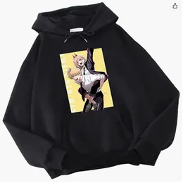 Hommes sweats à capuche tronçonneuse homme mâle femme dessin animé Manga imprimé Shingeki No Kyojin vêtements lâche décontracté quotidien Streetwears unisexe