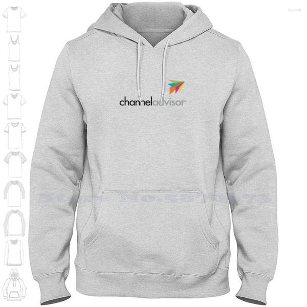 Sudaderas con capucha para hombre, Logo de ChannelAdvisor, ropa Unisex, sudadera con estampado gráfico de marca, 2023