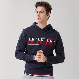 Heren Hoodies CHCH Herfst Man Hoodie 2023 Mode Casual Jas Losse Top Zachte Sweatshirt Print Comfortabele Sportkleding Lange mouw Voor