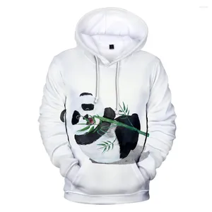 Sudaderas con capucha para hombre y mujer, suéter con estampado 3D de Panda chino, Sudadera con capucha de moda para hombre y mujer, abrigo de calle Harajuku de manga larga para niños