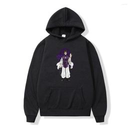 Sudaderas con capucha para hombre Choso Jujutsu Kaisen Anime Hoodie Hombres y mujeres Moda de invierno Sudaderas con capucha de manga larga Sudadera con capucha de lana negra Tops