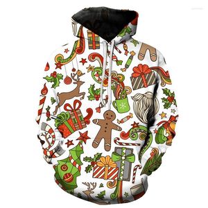 Sweats à capuche pour hommes Cadeaux de Noël pour les proches 3D Famille mignonne Imprimé Sweat à capuche pour hommes Sweat-shirt unisexe Veste décontractée Survêtements Hauts pour enfants