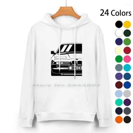 Heren Hoodies Classic Drift Car 1990-1999 850csi 8 Serie E31 Grand Tourer 2 Deur Coupe Puur Katoen Hoodie trui 24 Kleuren