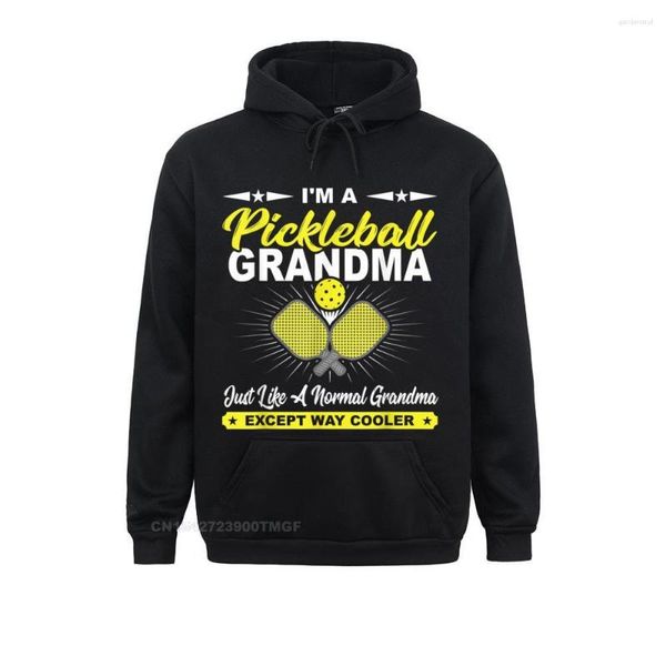 Sudaderas con capucha para hombre, ropa divertida de Pickleball Grandma Player, ropa de calle de verano para hombre, ajuste especial