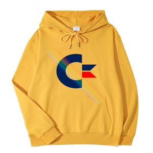 Herren Hoodies Commodore 64 Bedruckter Herbst Winter Hoodie Slim Langarm Taschen Sweatshirt Einzigartige Unisex Tops Pullover