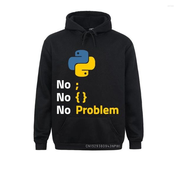 Sweats à capuche pour hommes langage de programmation informatique Python sweat conception pour code programmeur Homme pull à capuche Camiseta