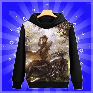 Heren Hoodies Cool Anime Hoodie Kino No Tabi The Beautiful World Cosplay Sweatshirt Sweatshirt Fashion Spring Herfst Men Women Streetwear Coat