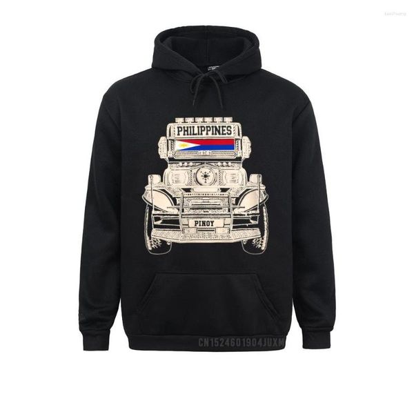 Sudaderas con capucha para hombre Cosie Filipino Jeepney Tops con capucha Pinoy Bandera de Filipinas Orgullo Hombres Sudaderas Rife Invierno Otoño Ropa