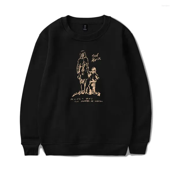 Sweats à capuche pour hommes Eladio Carrion Sol Maria Mama's Boy O-cou Sweatshirts Femmes Hommes Manches Longues Mode Pull Vêtements