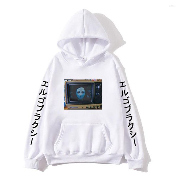 Sudaderas con capucha para hombre Ergo Proxy Re-l Mayer Estética Anime Moda Manga Sudaderas Dibujos animados lindos Hombres / mujeres Ropa High Street Pullovers