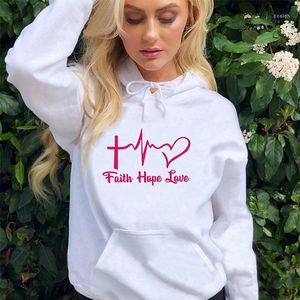Heren Hoodies Faith Love Hope Heartbeat Haikyuu Hoodie Vrouwen pullover sweatshirts casual