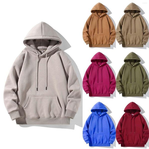 Sudaderas con capucha para hombre Otoño Sudadera con capucha de manga larga Sudadera con capucha Tops Camisa al aire libre Sudadera con capucha para hombre