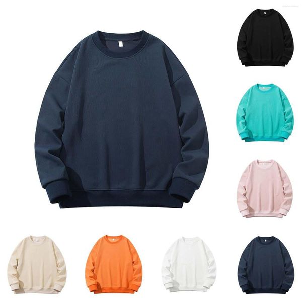 Sudaderas con capucha para hombre Otoño Sudadera con capucha de manga larga Sudadera con capucha Tops Camisa al aire libre Túnica de manga Jersey de lana suave para hombre