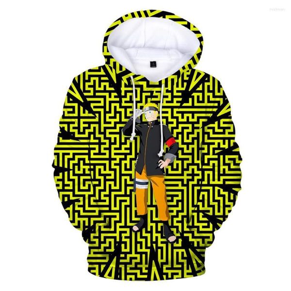 Sweats à capuche pour hommes Mode 3D Harajuku Hoode Hommes/Dames Jeunes Street Sweatshirt Tops Automne Anime Modèle Confortable Pull Vêtements