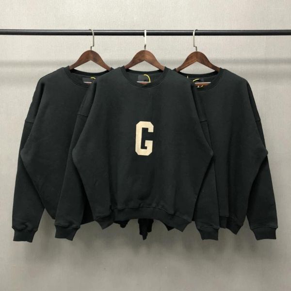 Sweats à capuche pour hommes Mode 7ème collection Big G Logo Imprimer Sweat à capuche Hommes Hip Hop Streetwear Pull de haute qualité O-Cou Sweat-shirt à manches longues