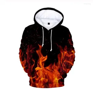 Heren Hoodies Mode Hip Hop Vlam 3d Pullover Trainingspak Kostuum Mannen Vrouwen Hoodie Hoody Lange mouw Harajuku Sweatshirt met capuchon Top