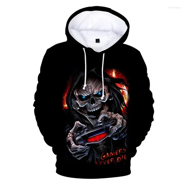 Sudaderas con capucha para hombre, estampado de moda, calavera, cerveza, suéter 3d fresco para hombre, Sudadera con capucha deportiva para monopatín, camisetas de manga larga, sudaderas Harajuku