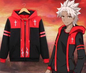 Sweats à capuche pour hommes Fate Apocrypha Grand Order Cosplay FGO Costume Hoodie Coat Jacket