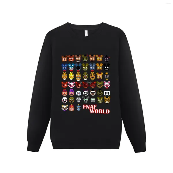 Sudaderas con capucha para hombre, sudadera FNAF World, camisa con capucha, ropa para hombre, productos de otoño