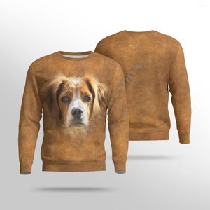 Hommes Hoodies Drôle Chien Beagle 3d Imprimé Femmes Pour Hommes Pull Sweat Automne Mode Streetwear Pull À Manches Longues Chemise