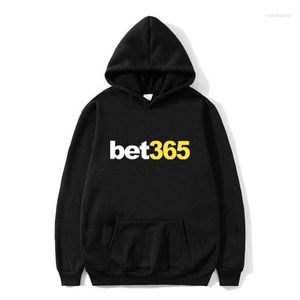 Herenhoodies Grappig modemerkontwerp Bet365 Sportboek Voetbal Hoodie Mannen Vrouwen Sweatshirt met capuchon Man Vintage