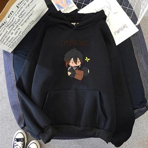 Mannen Hoodies Game Karakter Zhongli Grafische Trui Herfst Winter Casual Unisex Sweatshirt Genshin Impact Cartoon Print Man/Vrouw