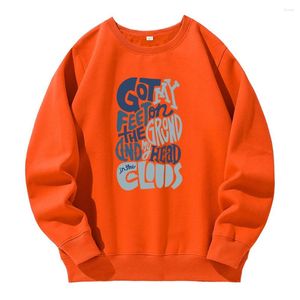 Sweats à capuche pour hommes Got My Feet On The Grlond And Head Print Sweat à capuche Homme Casual Mode Sweat à capuche Graphic Funny Man Street Harajuku Sweat