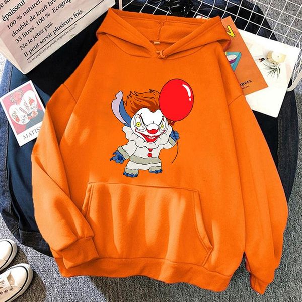 Hoodies masculins Halloween Punk Cartoon Girls Streetwear Vêtements surdimensionnés Sweatshirt Man Y2k Hoodie Top Sell High Street Women