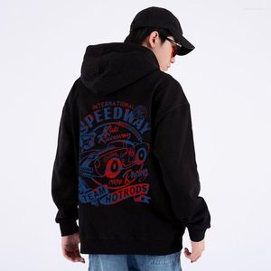 Sweats à capuche pour hommes Hip Hop grande taille Vintage voiture graphique Harajuku sweat à capuche surdimensionné homme Super respirant vêtements de sport