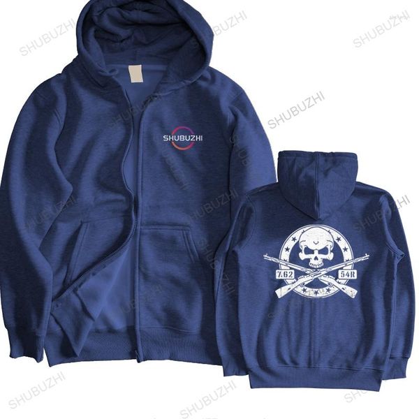 Hommes Hoodies Homme Printemps Sweats Hommes Vintage Manteau À Capuche Mosin Nagant M91 30 Crossbones Homme Pull Balck Cool Teeange À Capuche