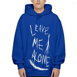 Heren Hoodies Hoodi Cool Slenderman Bovenkleding-Leave Me Alone Creepypasta Diverse 3D Geprinte Mannen Hoge Kwaliteit Hoody