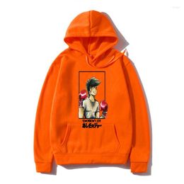 Hoods Hoodies Hoodi Men Sweatspeatshir Ashita No Joe Anime Outerwear (1) Gedrukte Outerwear Sweatshir Hoody Hoodys