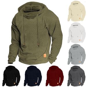 Sweat à capuche masculin Sweat à capuche Sports réguliers extérieurs quotidiens de base décontractée de base et d'automne Vêtements Mens 2xl Full Zip