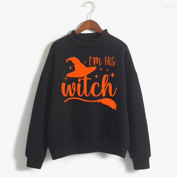 Sudaderas con capucha para hombres Soy su bruja Ropa de mujer de Halloween Sudadera punk gótica 2023 Jersey de moda Harajuku Streetwear Vintage Tops de moda