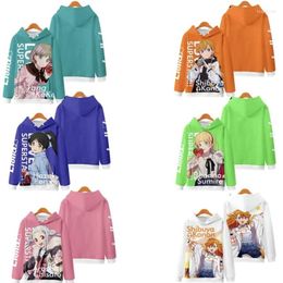 Sweats à capuche pour hommes Japon Anime Lovelive Superstar Cosplay Costume Arashi Chisato Shibuya Kanon Heanna Sumire Tang Keke Unisexe 3D Sweat à capuche