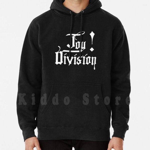 Sudaderas con capucha para hombre Joy Division (Blanco) Sudadera con capucha Manga larga Orden Música Ian Curtis Punk Band Wave Unknown