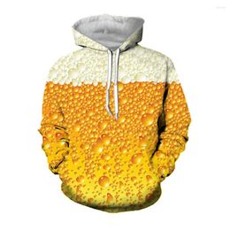 Heren hoodies jumeast 3d Duits Oktoberfest bedrukte bier mannen grappige kangoero pocket kap sweatshirts y2k harajuku 90s esthetische kleding