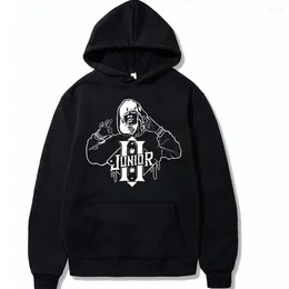 Sweat à capuche pour hommes, Junior H, Music Tour 2024, imprimé, cadeau pour Fan, pull unisexe, Streetwear