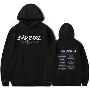 Sweats à capuche pour hommes Junior H Sad Boyz Merch Femmes Sweat-shirt décontracté à manches longues Vêtements de mode