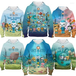 Mannen Truien Kinderen Octonauts 3D Print Kinderen Leuke Cartoon Anime Sweatshirt Tops Lente Herfst Jongens Meisjes Peuter Truien Sudadera