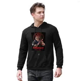 Sweats à capuche pour hommes Killer Doll Chucky Sweat à capuche Fear Halloween Goth Casual Big Cotton Mens Winter Loose Pull