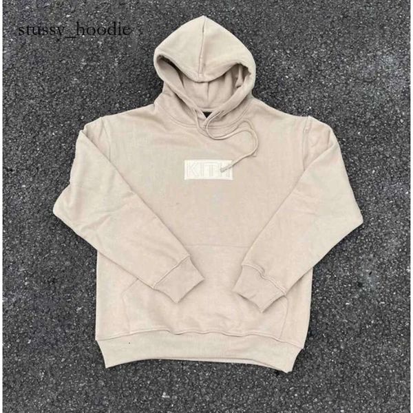 Sweats à capuche masculins Kith Sweatshirts Broderie Sweathishishishishishishs Men Femmes Box Sweat à capuche Kith Quality Inside Inside Tag 9733