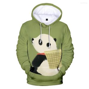Heren hoodies kpop panda mannen vrouwen schattig 3d kawaii hoodie casual tops hit hop sweatshirt anime hoody print vol 2023