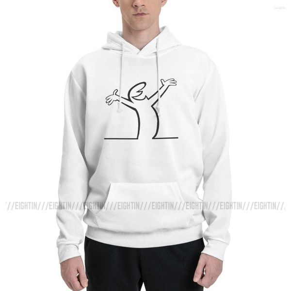 Sweats à capuche pour hommes La Linea Sweat à capuche de bande dessinée Homme Couple drôle Sweat à capuche Tops Coton