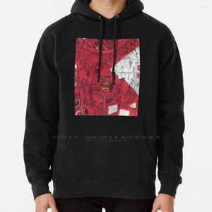 Sweats à capuche pour hommes Pull à capuche Linkedin 6xl Cotton Matrix Silent Screams Brave World Study In Red And White Disillusioned Antiestablishment