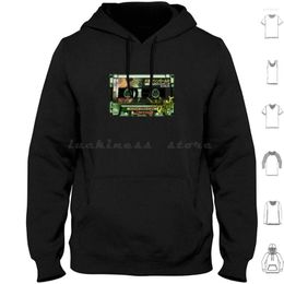 Heren Hoodies Machine Girl Wlfgrl Cassette Lange mouw Casette Machin3Gir1 Sewonenlvt Ghost