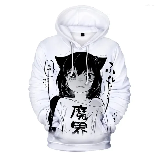 Sweats à capuche pour hommes Mans Creative Funny Jahy-sama Wa Kujikenai! Sweat-shirt 3D pour enfants et adultes, Streetwear décontracté, veste d'automne et d'hiver, vêtements