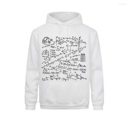 Heren Hoodies Math Formulas Science T -shirt Men Premium katoen volwassen man Sportkleding Cool nieuwheid Camisa Geek Top